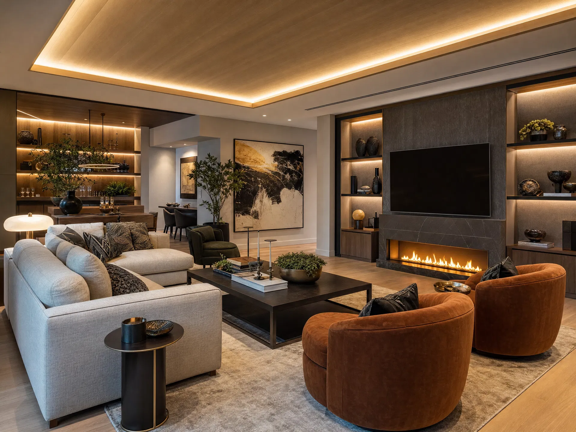 Decoración de interiores y pintura profesional en Santo Domingo — F&H Multiservices